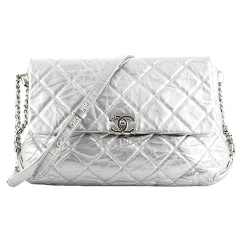 chanel metallic crumpled calfskin big bang|CHANEL .